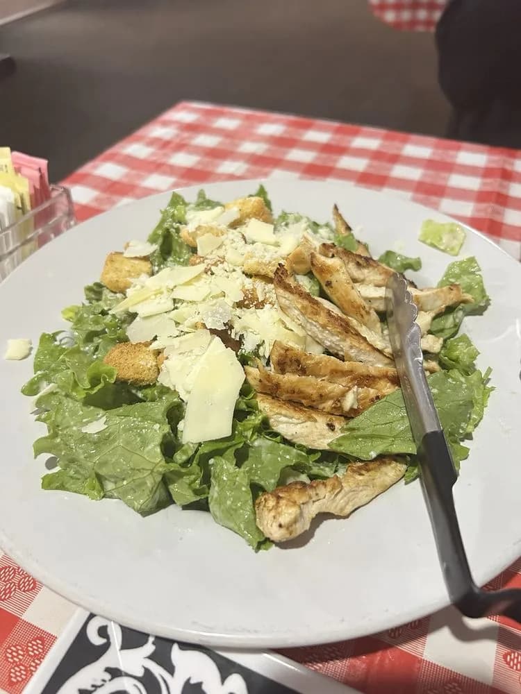 Fresh Caesar salad